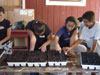 Filling pots
